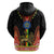 Ethiopia Culture Hoodie Lion of Judah with The Star Seal - Dashiki Style