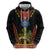 Ethiopia Culture Hoodie Lion of Judah with The Star Seal - Dashiki Style