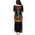 Ethiopia Culture Puletasi Lion of Judah with The Star Seal - Dashiki Style
