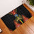 Ethiopia Culture Rubber Doormat Lion of Judah with The Star Seal - Dashiki Style - Wonder Print Shop