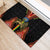 Ethiopia Culture Rubber Doormat Lion of Judah with The Star Seal - Dashiki Style - Wonder Print Shop