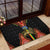 Ethiopia Culture Rubber Doormat Lion of Judah with The Star Seal - Dashiki Style - Wonder Print Shop
