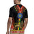 Ethiopia Culture Rugby Jersey Lion of Judah with The Star Seal - Dashiki Style - Wonder Print Shop