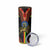 Ethiopia Culture Skinny Tumbler Lion of Judah with The Star Seal - Dashiki Style - Wonder Print Shop