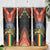 Ethiopia Culture Skinny Tumbler Lion of Judah with The Star Seal - Dashiki Style - Wonder Print Shop