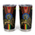 Ethiopia Culture Tumbler Cup Lion of Judah with The Star Seal - Dashiki Style - Wonder Print Shop