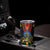 Ethiopia Culture Tumbler Cup Lion of Judah with The Star Seal - Dashiki Style - Wonder Print Shop
