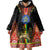 Ethiopia Culture Wearable Blanket Hoodie Lion of Judah with The Star Seal - Dashiki Style - Wonder Print Shop
