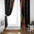 Ethiopia Culture Window Curtain Lion of Judah with The Star Seal - Dashiki Style - Wonder Print Shop