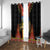 Ethiopia Culture Window Curtain Lion of Judah with The Star Seal - Dashiki Style - Wonder Print Shop