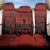 Halloween Nightmare Back Car Seat Cover Pumpkin-faced Jack O Lantern With a Scary Smile Blood Vibe - Wonder Print Shop