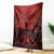 Halloween Nightmare Blanket Pumpkin-faced Jack O Lantern With a Scary Smile Blood Vibe