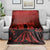 Halloween Nightmare Blanket Pumpkin-faced Jack O Lantern With a Scary Smile Blood Vibe