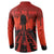 Halloween Nightmare Button Sweatshirt Pumpkin-faced Jack O Lantern With a Scary Smile Blood Vibe - Wonder Print Shop