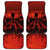 Halloween Nightmare Car Mats Pumpkin-faced Jack O Lantern With a Scary Smile Blood Vibe - Wonder Print Shop