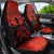 Halloween Nightmare Car Seat Cover Pumpkin-faced Jack O Lantern With a Scary Smile Blood Vibe - Wonder Print Shop
