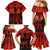 Halloween Nightmare Family Matching Mermaid Dress and Hawaiian Shirt Pumpkin-faced Jack O Lantern With a Scary Smile Blood Vibe - Wonder Print Shop