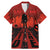 Halloween Nightmare Family Matching Mermaid Dress and Hawaiian Shirt Pumpkin-faced Jack O Lantern With a Scary Smile Blood Vibe - Wonder Print Shop