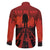 Halloween Nightmare Family Matching Short Sleeve Bodycon Dress and Hawaiian Shirt Pumpkin-faced Jack O Lantern With a Scary Smile Blood Vibe - Wonder Print Shop