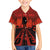Halloween Nightmare Family Matching Summer Maxi Dress and Hawaiian Shirt Pumpkin-faced Jack O Lantern With a Scary Smile Blood Vibe - Wonder Print Shop