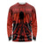 Halloween Nightmare Long Sleeve Shirt Pumpkin-faced Jack O Lantern With a Scary Smile Blood Vibe - Wonder Print Shop
