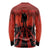 Halloween Nightmare Long Sleeve Shirt Pumpkin-faced Jack O Lantern With a Scary Smile Blood Vibe - Wonder Print Shop