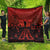 Halloween Nightmare Quilt Pumpkin-faced Jack O Lantern With a Scary Smile Blood Vibe - Wonder Print Shop