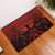Halloween Nightmare Rubber Doormat Pumpkin-faced Jack O Lantern With a Scary Smile Blood Vibe - Wonder Print Shop
