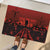 Halloween Nightmare Rubber Doormat Pumpkin-faced Jack O Lantern With a Scary Smile Blood Vibe - Wonder Print Shop
