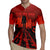 Halloween Nightmare Rugby Jersey Pumpkin-faced Jack O Lantern With a Scary Smile Blood Vibe - Wonder Print Shop