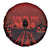 Halloween Nightmare Spare Tire Cover Pumpkin-faced Jack O Lantern With a Scary Smile Blood Vibe - Wonder Print Shop