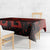 Halloween Nightmare Tablecloth Pumpkin-faced Jack O Lantern With a Scary Smile Blood Vibe - Wonder Print Shop
