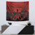 Halloween Nightmare Tapestry Pumpkin-faced Jack O Lantern With a Scary Smile Blood Vibe - Wonder Print Shop