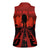 Halloween Nightmare Women Sleeveless Polo Shirt Pumpkin-faced Jack O Lantern With a Scary Smile Blood Vibe - Wonder Print Shop