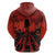 Halloween Nightmare Zip Hoodie Pumpkin-faced Jack O Lantern With a Scary Smile Blood Vibe - Wonder Print Shop