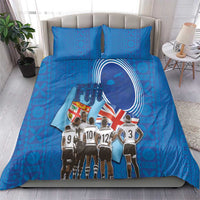 Fiji Rugby Sevens Bedding Set Commemorate Gold Medal - Rio de Janeiro 2016 - Wonder Print Shop