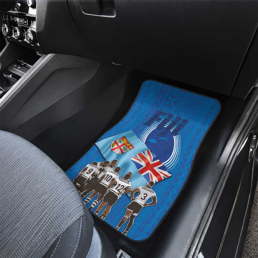 Fiji Rugby Sevens Car Mats Commemorate Gold Medal - Rio de Janeiro 2016 - Wonder Print Shop