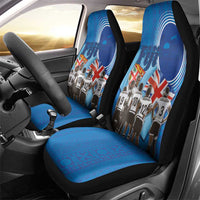 Fiji Rugby Sevens Car Seat Cover Commemorate Gold Medal - Rio de Janeiro 2016 - Wonder Print Shop