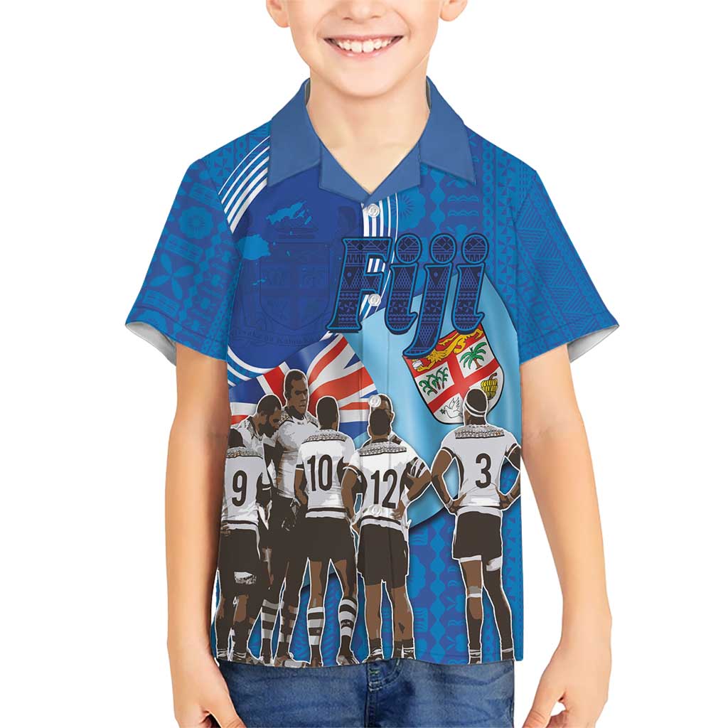 Fiji Rugby Sevens Hawaiian Shirt Commemorate Gold Medal - Rio de Janeiro 2016 - Wonder Print Shop