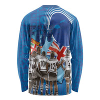 Fiji Rugby Sevens Long Sleeve Shirt Commemorate Gold Medal - Rio de Janeiro 2016 - Wonder Print Shop