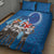 Fiji Rugby Sevens Quilt Bed Set Commemorate Gold Medal - Rio de Janeiro 2016 - Wonder Print Shop