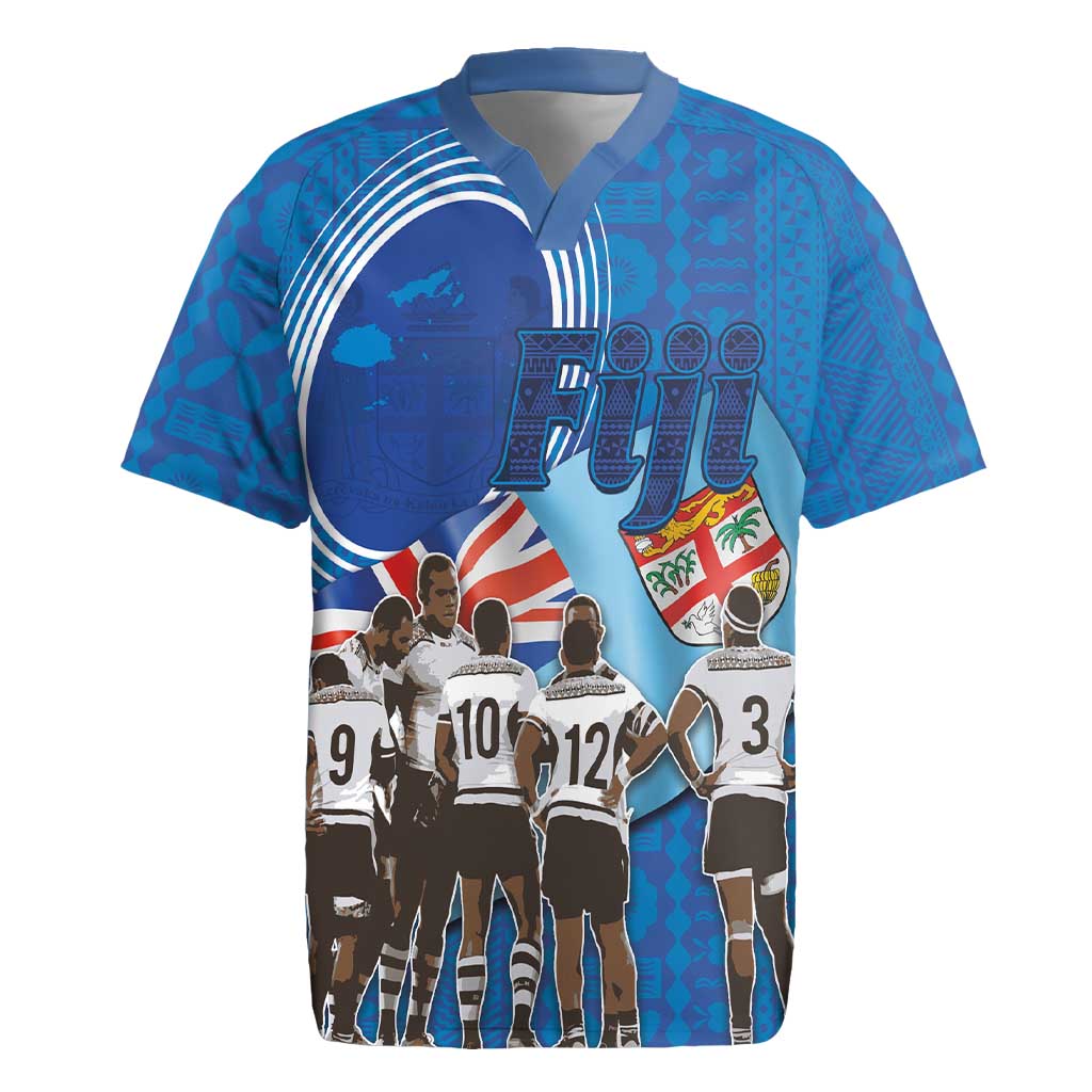 Fiji Rugby Sevens Rugby Jersey Commemorate Gold Medal - Rio de Janeiro 2016 - Wonder Print Shop
