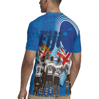 Fiji Rugby Sevens Rugby Jersey Commemorate Gold Medal - Rio de Janeiro 2016 - Wonder Print Shop