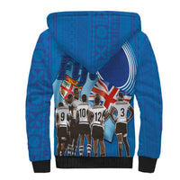 Fiji Rugby Sevens Sherpa Hoodie Commemorate Gold Medal - Rio de Janeiro 2016 - Wonder Print Shop