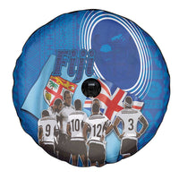 Fiji Rugby Sevens Spare Tire Cover Commemorate Gold Medal - Rio de Janeiro 2016 - Wonder Print Shop