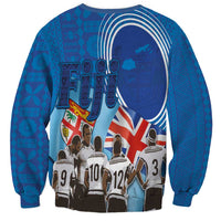 Fiji Rugby Sevens Sweatshirt Commemorate Gold Medal - Rio de Janeiro 2016 - Wonder Print Shop