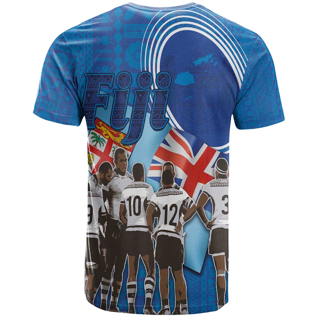 Fiji Rugby Sevens T Shirt Commemorate Gold Medal - Rio de Janeiro 2016 - Wonder Print Shop