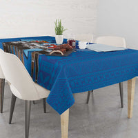 Fiji Rugby Sevens Tablecloth Commemorate Gold Medal - Rio de Janeiro 2016 - Wonder Print Shop