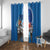 Fiji Rugby Sevens Window Curtain Commemorate Gold Medal - Rio de Janeiro 2016 - Wonder Print Shop