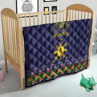 Philippines Merry Christmas Quilt Maligayang Pasko with Parol and Xmas Pattern Barong Style - Wonder Print Shop